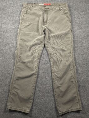 ​Dickies Flex Regular Fit Carpenter Pants Moss Green Duck Canvas Look 38x30